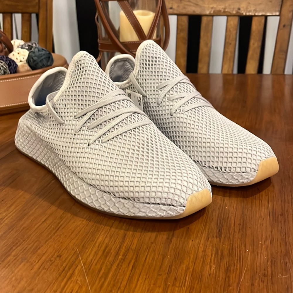 Adidas Deerupt Runner Shoes Sneakers new grey CQ2628 Mens Size 13